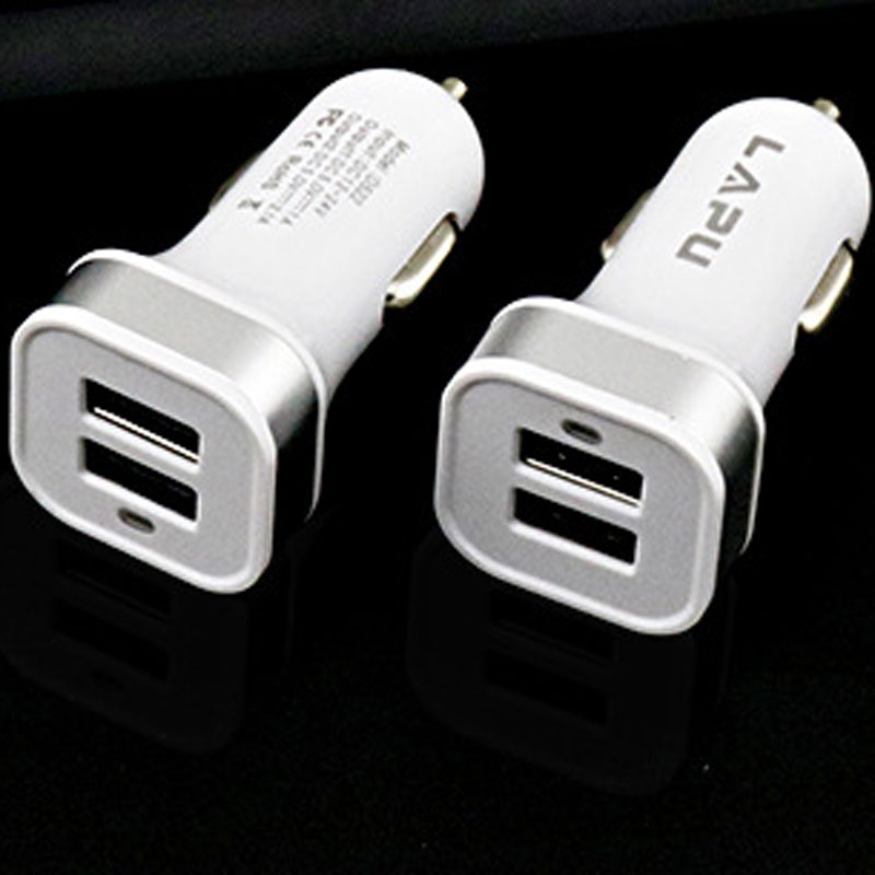 USB Car Charger With Qualcomm Quick Charger Mini USB Car Charger